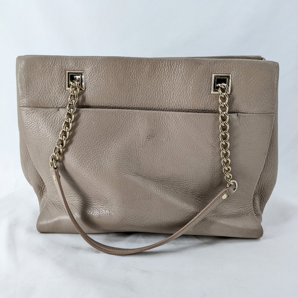 Kate Spade Chain Tote Bag Taupe - Picture 2 of 16
